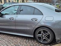 Usata Mercedes CLA180 Premium 136 CV (100 kW) 2019 Grigio Berlina