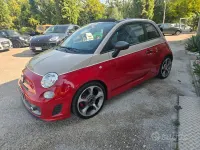 Usata Abarth 595C Turismo 160 CV (117 kW) 2014 Rosso Cabrio