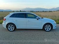 Usata Audi A3 110 CV (80 kW) 2017 Bianco Berlina