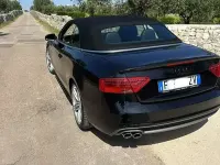 Usata Audi A5 Cabriolet S-Line 177 CV (130 kW) 2014 Nero Cabrio