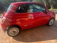 Usata Fiat 500 Lounge 69 CV (50 kW) 2007 Rosso Utilitaria