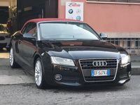 Usata Audi A5 Cabriolet 211 CV (155 kW) 2011 Blu Cabrio