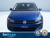 Usata VW Polo Comfortline 95 CV (69 kW) 2018 Blu metallizzato Utilitaria