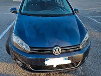 Usata VW Golf VI 102 CV (75 kW) 2010 Blu Utilitaria