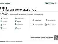 Usata Skoda Fabia Selection 95 CV (69 kW) 2025 Grigio Utilitaria