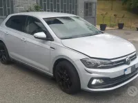Usata VW Polo R-line 95 CV (69 kW) 2020 Bianco Utilitaria