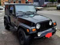 Usata Jeep Wrangler Sport 118 CV (86 kW) 1998 Nero SUV