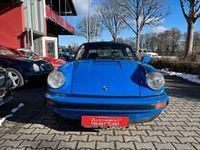 Usata Porsche 911 165 CV (121 kW) 1976 Blu Cabrio