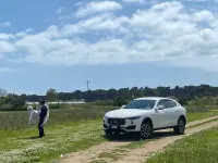 Usata Maserati Levante GranLusso 250 CV (183 kW) 2017 Bianco SUV