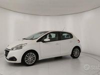 Usata Peugeot 208 Allure 99 CV (72 kW) 2019 Bianco Utilitaria