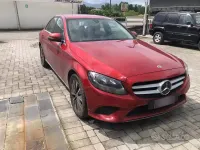 Usata Mercedes C180 Executive 122 CV (89 kW) 2019 Rosso Berlina