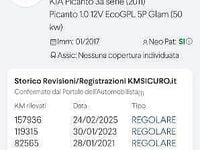 Usata Kia Picanto Active 67 CV (49 kW) 2017 Bianco Utilitaria