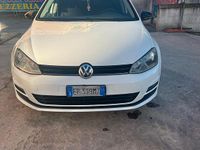 Usata VW Golf VII S 115 CV (84 kW) 2013 Bianco Berlina