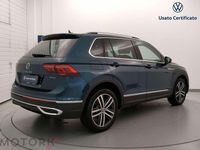 Usata VW Tiguan Elegance 150 CV (110 kW) 2021 Verde SUV