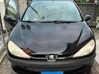 Usata Peugeot 206 60 CV (44 kW) 2002 Nero Berlina