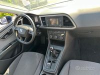 Usata Seat Leon 116 CV (85 kW) 2017 Blu Berlina