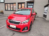 Usata Peugeot 108 Allure 72 CV (52 kW) 2021 Rosso fiamma metallizzato Berlina