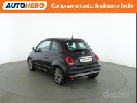 Usata Fiat 500 Lounge 70 CV (51 kW) 2017 Nero Utilitaria