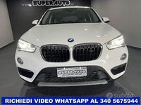 Usata BMW X1 Advantage 150 CV (110 kW) 2018 Bianco SUV