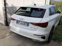 Usata Audi A3 Advanced 150 CV (110 kW) 2021 Bianco Berlina