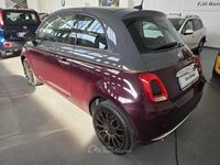 Usata Fiat 500 69 CV (50 kW) 2018 Rosso Cabrio