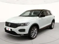 Usata VW T-Roc Advance 116 CV (85 kW) 2020 Pure white nero SUV