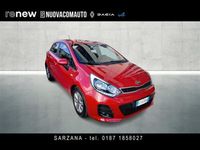 Usata Kia Rio Active 84 CV (61 kW) 2016 Rosso Utilitaria