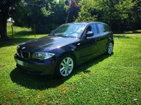 Usata BMW 120 Efficient Dynamics 177 CV (130 kW) 2010 Nero Utilitaria