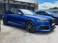 Usata Audi RS6 Performance 605 CV (444 kW) 2016 Blu/azzurro Station wagon