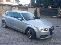 Usata Audi A3 Ambition 180 CV (132 kW) 2014 Grigio Berlina
