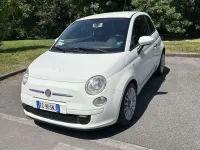 Usata Fiat 500 86 CV (63 kW) 2011 Bianco Utilitaria