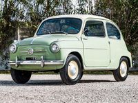 Usata Fiat 600 1950 Verde Utilitaria