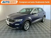 Usata VW T-Roc Style 116 CV (85 kW) 2020 Blu SUV