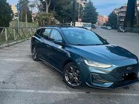 Usata Ford Focus ST-Line 120 CV (88 kW) 2019 Blu Station wagon