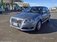 Usata Audi A3 140 CV (102 kW) 2010 Grigio Utilitaria
