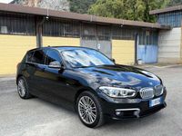 Usata BMW 118 Efficient Dynamics 150 CV (110 kW) 2017 Nero Utilitaria