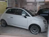 Usata Fiat 500 95 CV (69 kW) 2011 Bianco Cabrio