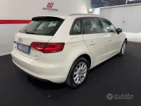 Usata Audi A3 Ambition 110 CV (80 kW) 2015 Bianco Berlina