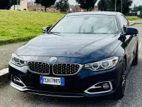 Usata BMW 430 Luxury Line 258 CV (189 kW) 2015 Blu/azzurro Coupé