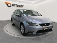 Usata Seat Leon ST Business 110 CV (80 kW) 2016 Azzurro Station wagon