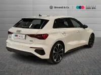 Usata Audi A3 Sportback Design 190 CV (139 kW) 2023 Bianco Utilitaria