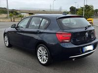 Usata BMW 120 Luxury Line 184 CV (135 kW) 2012 Blu/azzurro Utilitaria