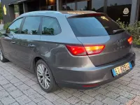 Usata Seat Leon Style 105 CV (77 kW) 2014 Grigio Station wagon