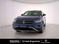 Usata VW T-Roc Style 110 CV (80 kW) 2022 Blu/azzurro SUV