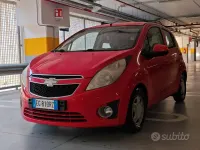 Usata Chevrolet Spark 68 CV (50 kW) 2011 Rosso Utilitaria
