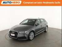 Usata Audi A3 Sport 150 CV (110 kW) 2019 Argento Berlina