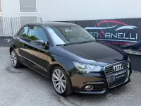 Usata Audi A1 Attraction 105 CV (77 kW) 2012 Nero Utilitaria