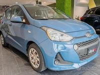 Usata Hyundai i10 Style 67 CV (49 kW) 2017 Blu Utilitaria