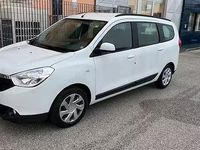 Usata Dacia Lodgy Lauréate 90 CV (66 kW) 2016 Bianco Monovolume