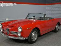 Usata Alfa Romeo 2600 144 CV (105 kW) 1964 Rosso Cabrio